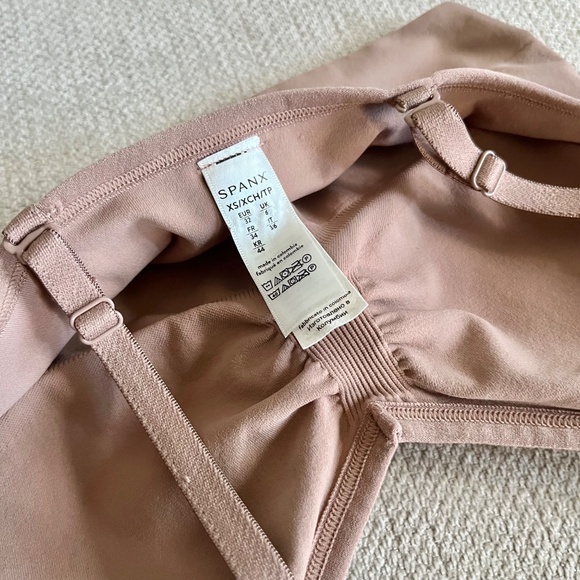 SPANX Like-new! Ecocare Longline Bralette in Cafe Au Lait Size XS - Picture 5 of 6